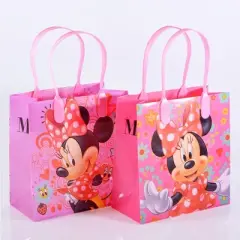 Disney Minnie Mouse Party Loot Bags Birthday Goody Fun Gift Bag Great for Birthday Party 12 Pack