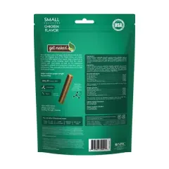 Get Naked Weight Management Functional Chicken Flavor Dental and Hard Chews Dog Treats - 6.2oz