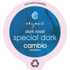 Cambio Roasters Special Dark Roast Recyclable Coffee Pods - 22ct