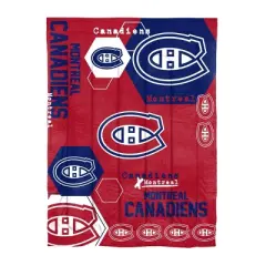 NHL Montreal Canadiens Hexagon Comforter Set - Twin