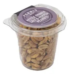 Ferris Nut Co. Kettle Cooked Salt and Pepper Peanuts - Case of 12/4.5 oz