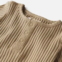 Little Planet by Carter&rsquo;s Baby 2pc Ribbed Top and Bottom Set - Yellow