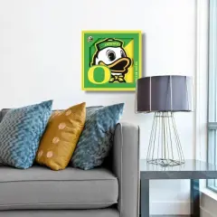 NCAA Oregon Ducks 3D Logo Series Wall Art - 12"x12"