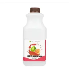 Tea Zone Red Guava Fruit Syrup 64 Oz.