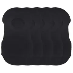 French Connection Women's High Cut Black Liner Socks - 5 Pack