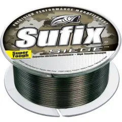 Sufix Siege 330 Yard Monofilament Fishing Line - 17 lb. - Camo