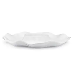 Q Home | Ruffle 16" Melamine Chip & Dip Platter