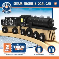 MasterPieces Wood Train Sets - Lionel Collector's Steam Engine & Coal Car