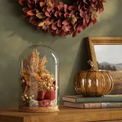 Large Preserved Fall Cloche - Threshold&trade;