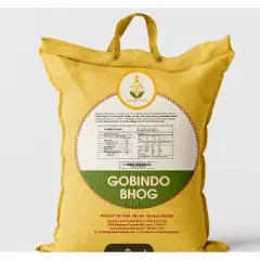 Shastha Premium Flavored Gobind Bhog Rice &ndash; Pack of 1 (10 lbs)