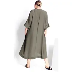 Women's Plus Size  Kara Dress - moss | REFINITY