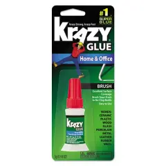 Krazy Glue All Purpose Brush-On Krazy Glue, Dries Clear - Case of 1 - 0.18 oz