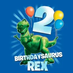 Toddler's Toy Story Birthdaysaurus Rex 2 T-Shirt
