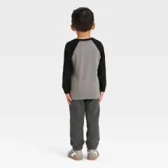 Toddler Boys' Long Sleeve Halloween French Terry Shirt and Pants Set - Cat & Jack&trade;