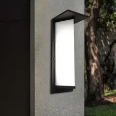 YIYIBYUS Exterior Wall Light Fixture, Waterproof Aluminium Outdoor Lanterns for Front Porch Patio
