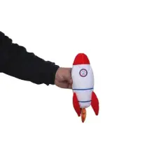 American Pet Supplies 12-Inch Out of this World Crinkle and Squeaky Plush Dog Toy Combo