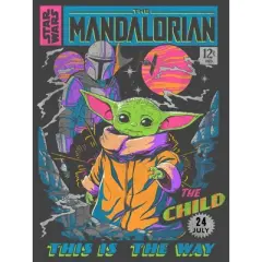 Boy's Star Wars The Mandalorian 12 Cents Retro Comic T-Shirt