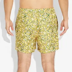 Men's 5" Banana Print Swim Trunks - Original Use&trade; Yellow