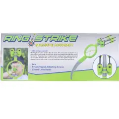 Funwares Ring Strike Foam-Tipped Rocket Launcher | Green