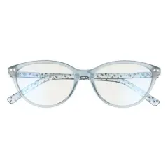 Kate Spade KS Roanne PJP Womens Cat-Eye Reading Glasses Blue 54mm
