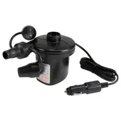 Pool Central Battery Operated or DC Electric Powered Inflate and Deflate Air Pump 4.5" - Black