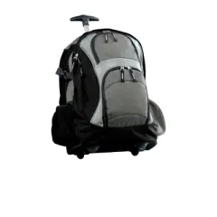 Port Authority Wheeled Backpack - Dark Grey/Black