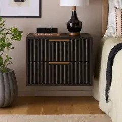 Lylia 2 Drawer Floating Nightstand - NST9615 - Safavieh