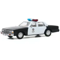 1987 Chevrolet Caprice "Metropolitan Police" "Terminator 2: Judgment Day" (1991) Movie 1/43 Diecast Model Car by Greenlight