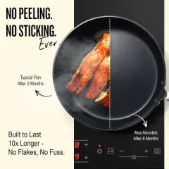 Alva Maestro Ceramic Frying Pan Set - 8" & 11"