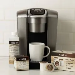 Keurig Descaling Solution: Liquid Cleaner for Coffee Equipment, Prevents Lime Scale, Vinegar Scent, 14 oz
