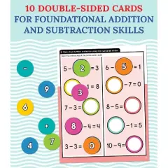 Carson Dellosa Education Edu-Clings Silicone Center, Number Sentences