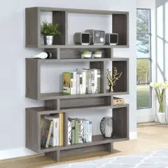 Reid 3 Shelf Bookcase - Coaster
