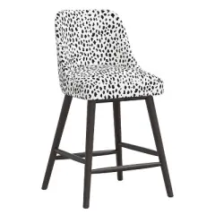 Sherrie Counter Height Stool in Pattern - Skyline Furniture
