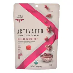 Living Intentions Activated Radiant Raspberry Superfood Cereal - Case of 6/9 oz