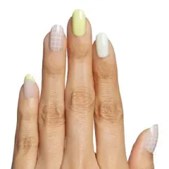 Olive & June Press-On Fake Nails - S Round - Tennis Vibes Mixed Pack - 42ct