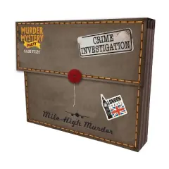 University Games Murder Mystery Party Case Files: Mile-High Murder Board Game
