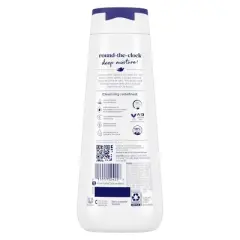 Dove Deep Moisture Body Wash Nourishes the Driest Skin 24hr Lotion-Soft Skin