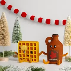 Christmas Felt Duo Figural Waffle and Maple Syrup - Wondershop&trade;