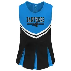 NFL Carolina Panthers Toddler Girls' Cheer Set