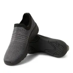 Dearfoams Women's Elena Low Ghillie Slip On Wedge Sneaker