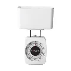 Taylor - Analog - Food Scale - White - 1 lb