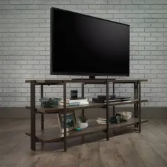 North Avenue TV Stand for TVs up to 54" Smoked Brown - Sauder