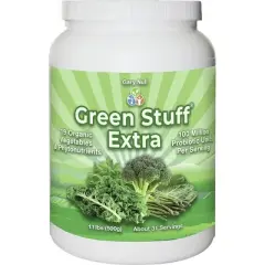Green Stuff Extra by Gary Null  -  1.1 lb (500 g) Powder