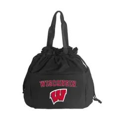 NCAA Wisconsin Badgers Lunch Cooler: Soft-Sided Polyester, 12-Can Capacity