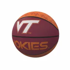 NCAA Virginia Tech Hokies Mini-Size Rubber Basketball: Sports Ball for All Ages