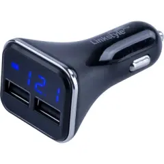 Seadog Dual USB Power Plug with Voltage/Amp Meter Boat Equipment and Parts Model 4265131.