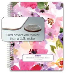 Elan Publishing Company W202FT - 30 Fashion Teacher Planner Set - SPRING FLORAL