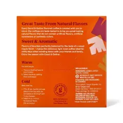 Naturally Flavored Maple Bourbon Light Roast Coffee Pods - 16ct - Good & Gather&trade;