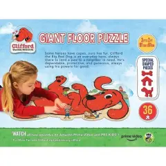 MasterPieces Inc Clifford Beach the Big Red Dog 36 Piece Giant Floor Jigsaw Puzzle