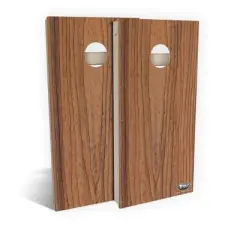 Skips Garage Trex Transcend Tiki Torch All-Weather Cornhole Set